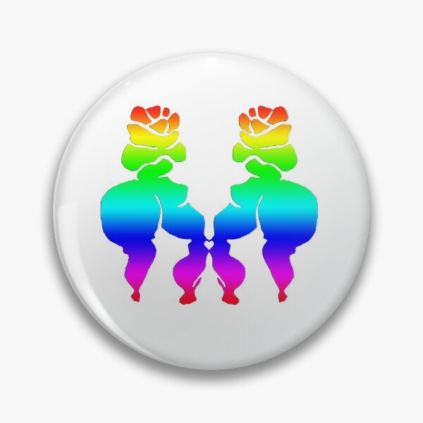 Item preview, Rainbow twin female body shapes- NHS support designed and sold by KKaraweigh.