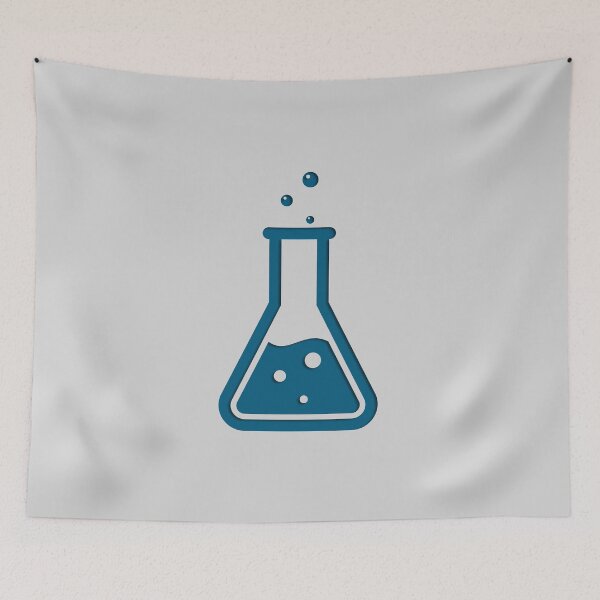 Item preview, Simple Chemistry Flask Icon designed and sold by alderblight.