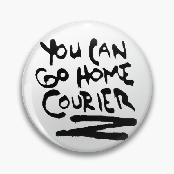 Item preview, YOU CAN GO HOME, COURIER designed and sold by jaemk2.
