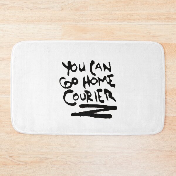 Item preview, YOU CAN GO HOME, COURIER designed and sold by jaemk2.