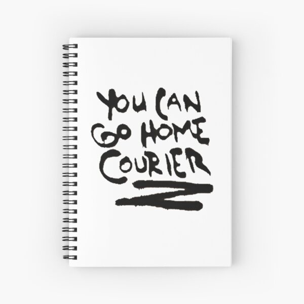 Item preview, YOU CAN GO HOME, COURIER designed and sold by jaemk2.