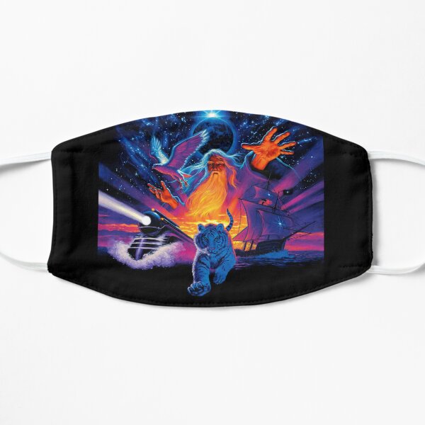 The Wizard's Journey - Art by Greg Hildebrandt Flat Mask
