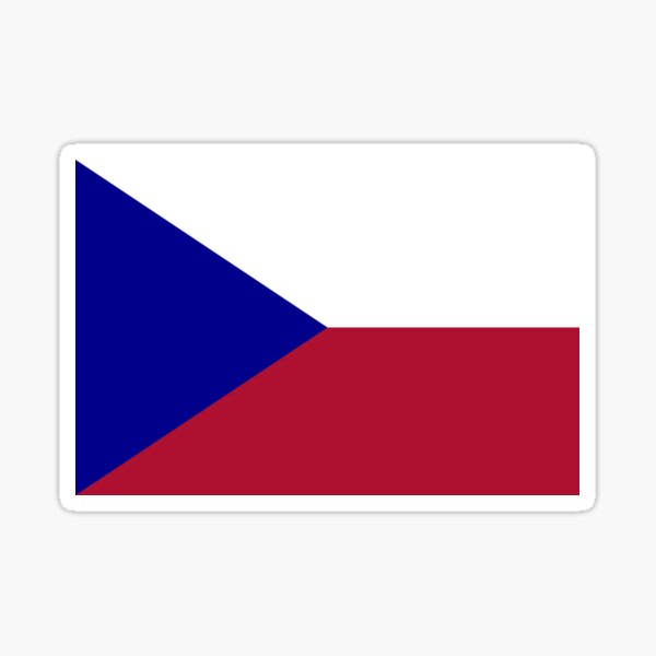 Item preview, Czech Flag -Czechoslovakia Ensign designed and sold by InterestingImag.
