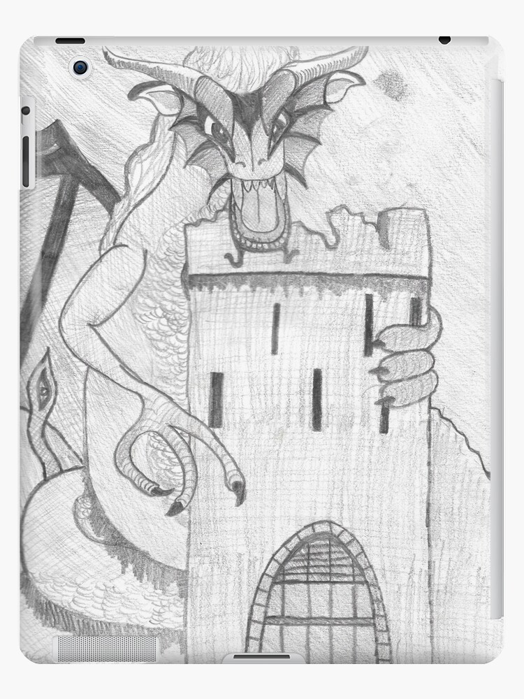 Dragon Castle Tower Ipad Case Skin By Dand1 Redbubble