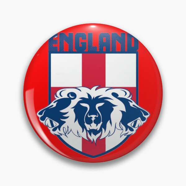 Item preview, England Three Lions Roar (Blue) designed and sold by Dave Harris.