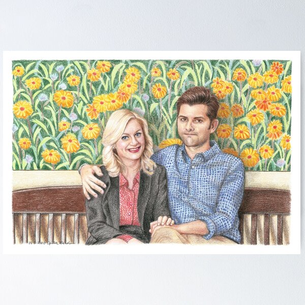 Item preview, Wildflower Mural - Parks and Rec designed and sold by GiuliaLiv.