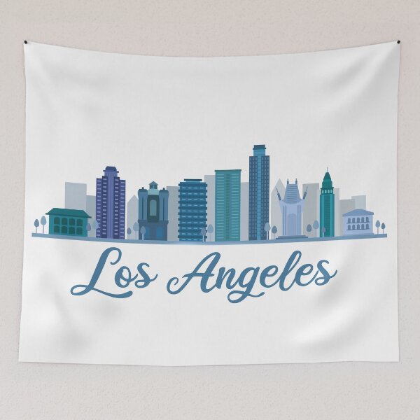 Item preview, Los Angeles Buildings Skyline designed and sold by YuliyaR.