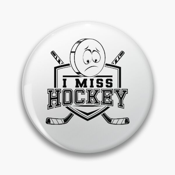 Item preview, I Miss Hockey - Social Distancing designed and sold by Maria Garcia.