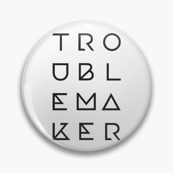 Item preview, Troublemaker Typography designed and sold by GraphikNook.