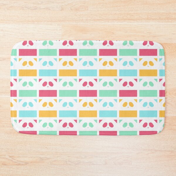 Item preview, Square Panda Colours (white) designed and sold by animinimal.