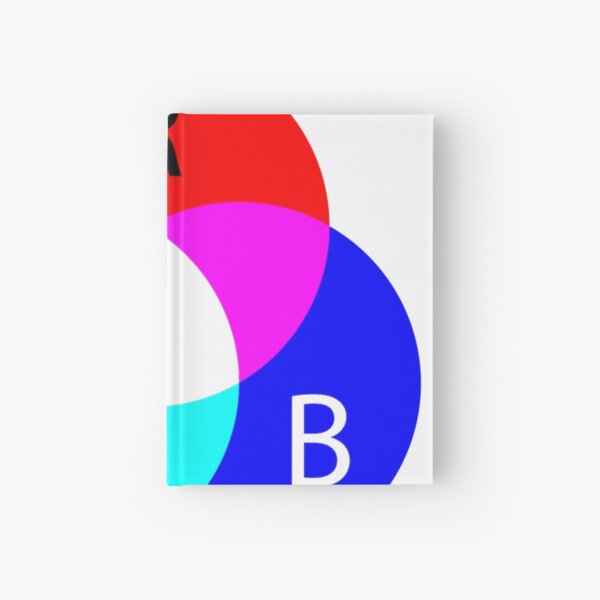 Primary RGB Colors: Red, Green, Blue - and their Mixing Hardcover Journal