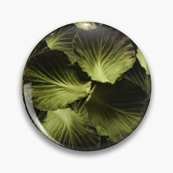 Item preview, dark green cabbage pattern designs designed and sold by hutofdesigns.