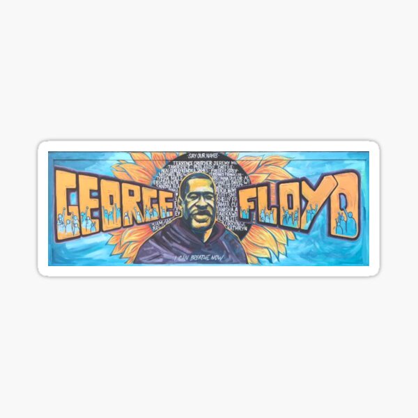 George Floyd Sticker