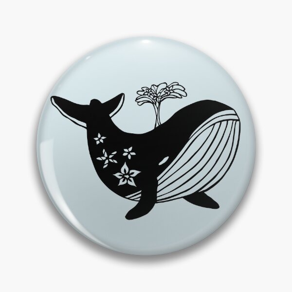 Item preview, Floral Whale designed and sold by Carissa Wei.