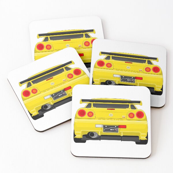 Item preview, R34 GTR (Yellow) designed and sold by VenZolic.