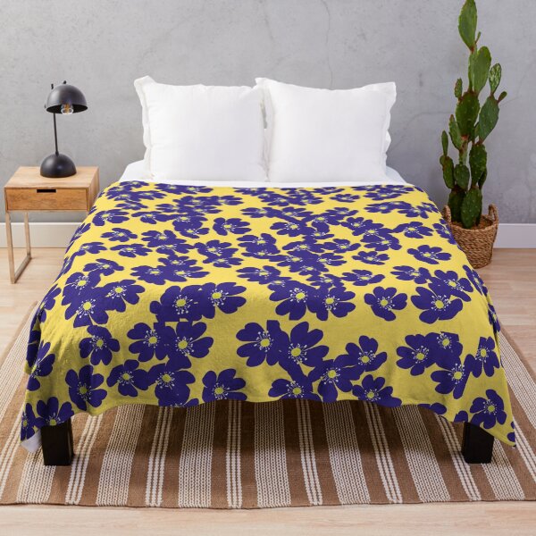 Item preview, Scandinavian Forest Yellow & Purple designed and sold by Corduroy9.