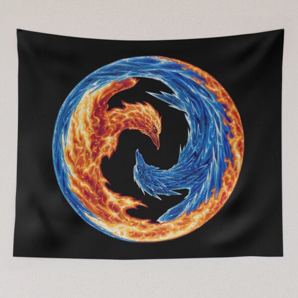 Item preview, Fire and Ice - Art by Greg Hildebrandt designed and sold by spiderwebart.