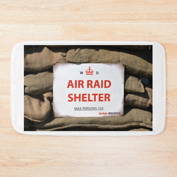 Item preview, A World War 2 Air Raid Shelter Sign designed and sold by Andy Harker.
