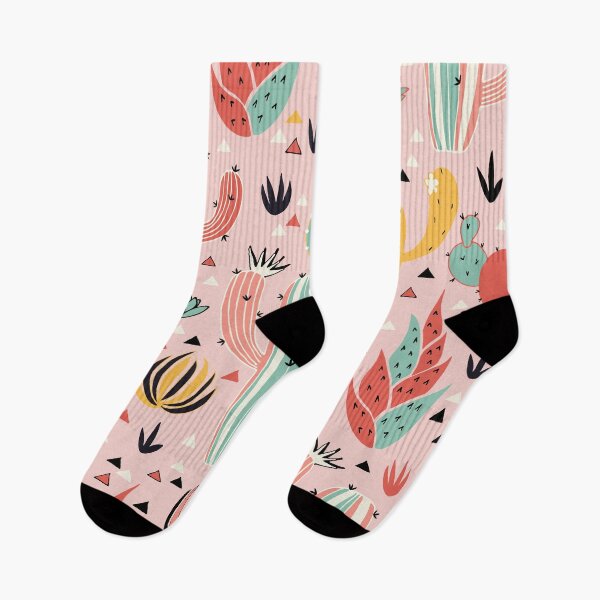 Item preview, colorful cute cactus desert patterns designed and sold by ETIndustries.