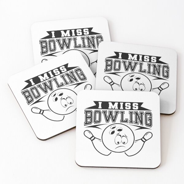 Item preview, I Miss Bowling - Social Distancing designed and sold by Maria Garcia.
