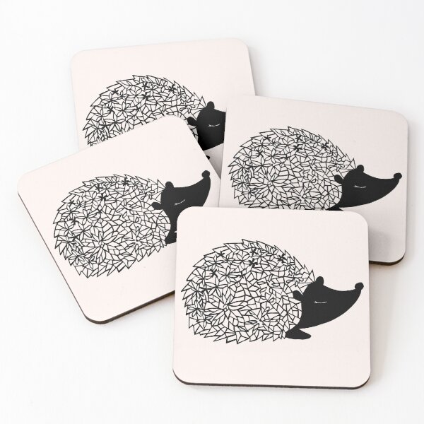 Item preview, Floral Hedgehog designed and sold by Carissa Wei.
