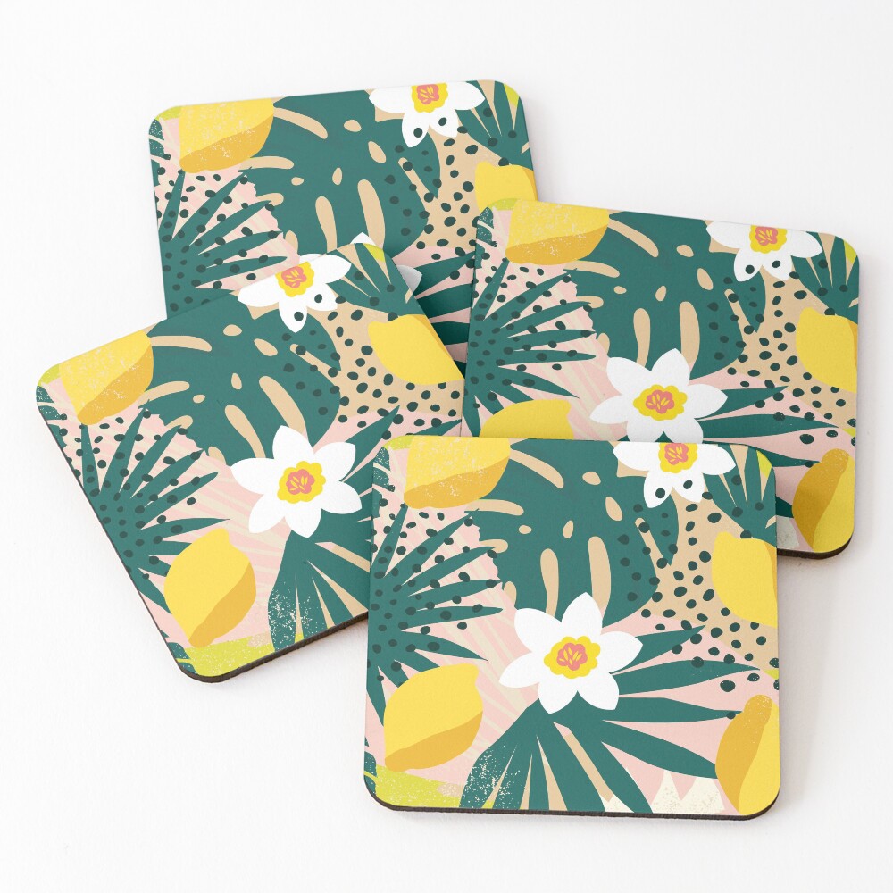 Item preview, Coasters (Set of 4) designed and sold by sidekickfun.