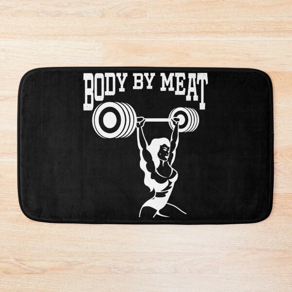 Item preview, Body By Meat Carnivore Woman Meat Eater designed and sold by inkedtee.