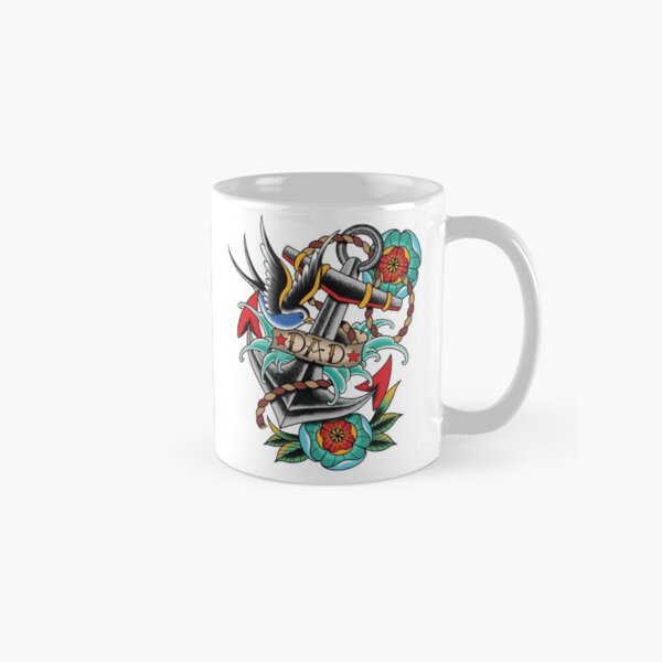 Item preview, Dad Tattoo design designed and sold by SevenRelics.