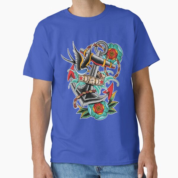 Item preview, Dad Tattoo design designed and sold by SevenRelics.