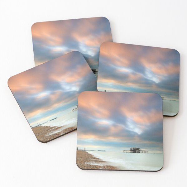 Item preview, Brighton Piers at sunrise designed and sold by bitm2007.