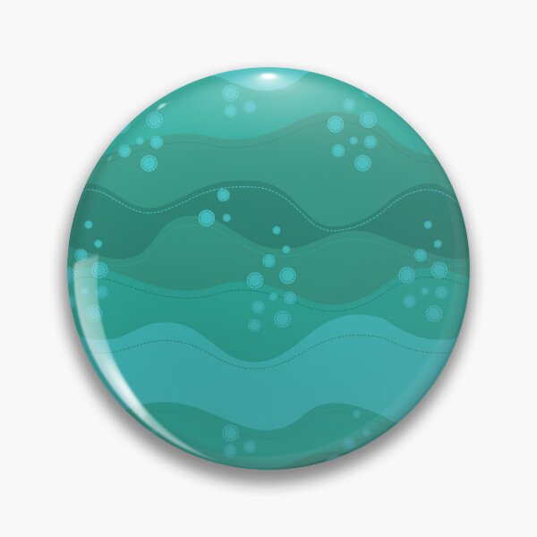 Item preview, Cartoon Ocean collection. Patchwork pattern with waves and bubbles designed and sold by AstraDesign.