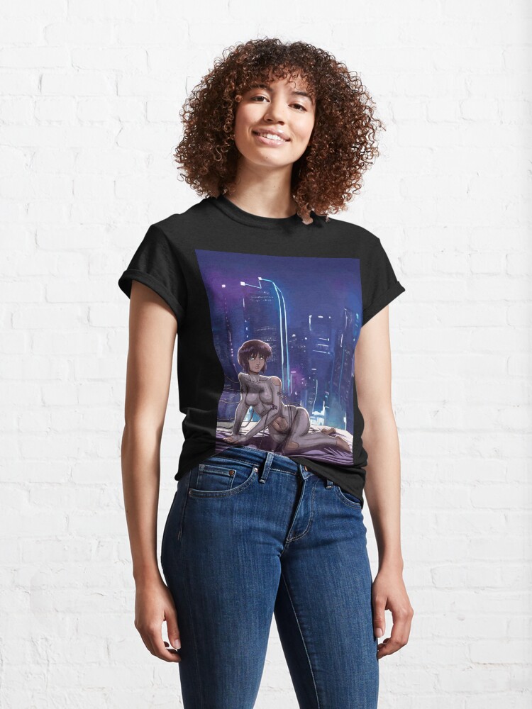 Vista alternativa de Camiseta clásica Lady Cyborg