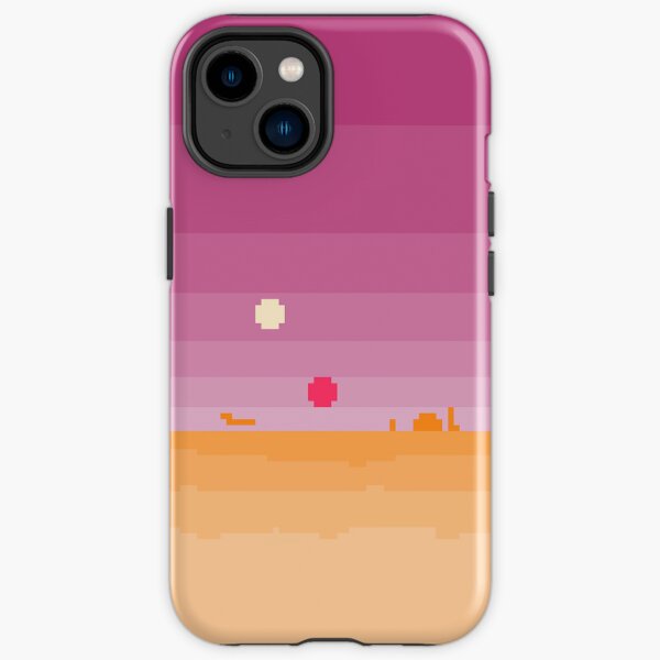 Pixel Tatooine Landscape iPhone Tough Case