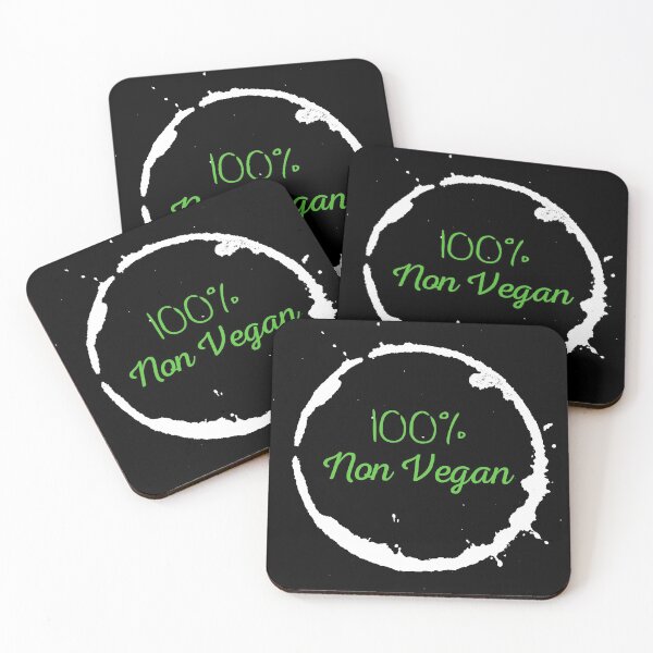 Item preview, 100% Non Vegan Funny Meat Eater Carnivore designed and sold by inkedtee.