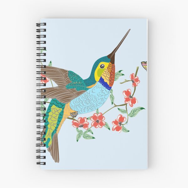 Aperçu de l'œuvre  jouer avec un beau papillon autour d'un arbre aux fleurs rouges. créée et vendue par LizzyizzyDesign.
