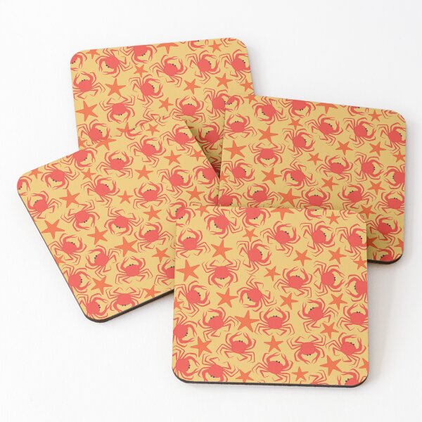 Item preview, Cartoon Ocean collection. Pattern with crab and sea star designed and sold by AstraDesign.