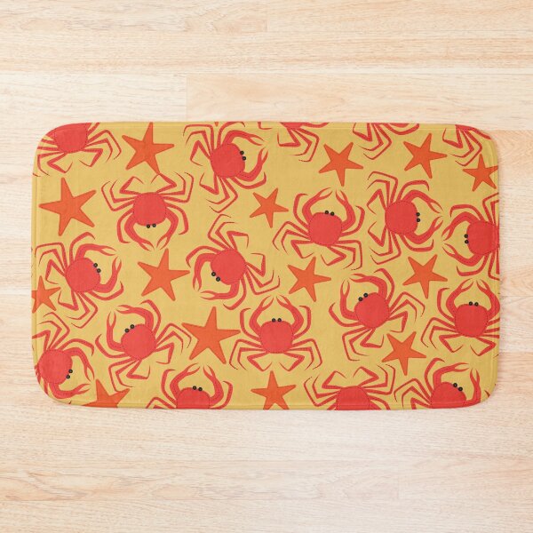 Item preview, Cartoon Ocean collection. Pattern with crab and sea star designed and sold by AstraDesign.