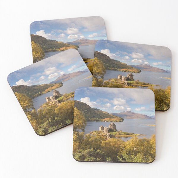 Item preview, Eilean Donan Castle in Fall Carr Brae Scotland. designed and sold by PhotosEcosse.