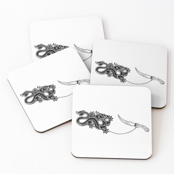 Item preview, Wheel of time dragon and dagger  designed and sold by Hannah Rosen.