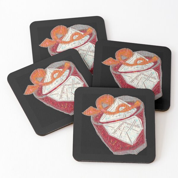 Item preview, Negroni, Black Background designed and sold by Jellyfishdrinks.