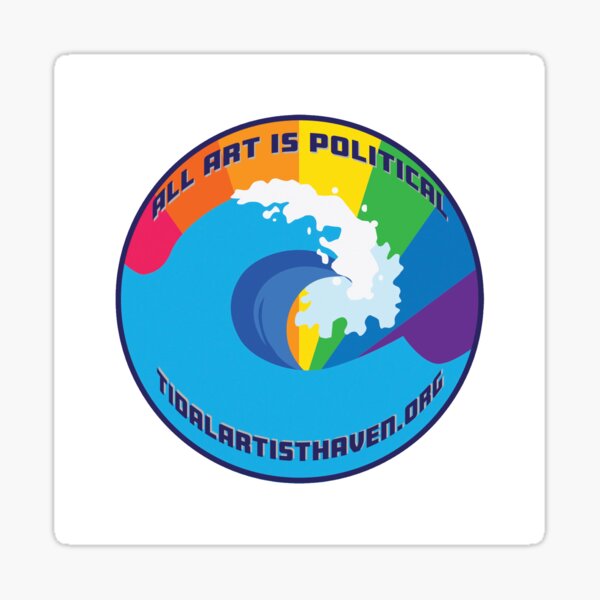 All Art is Political Sticker