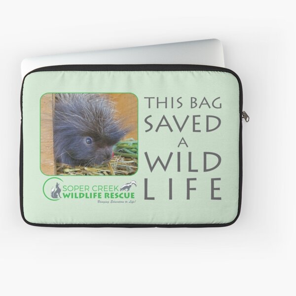 Baby Chewy - This bag helped SAVE a WILD life! Laptop Sleeve