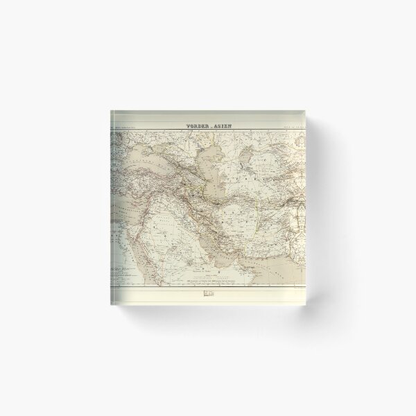Item preview, Map of the Middle East (1855) designed and sold by allhistory.
