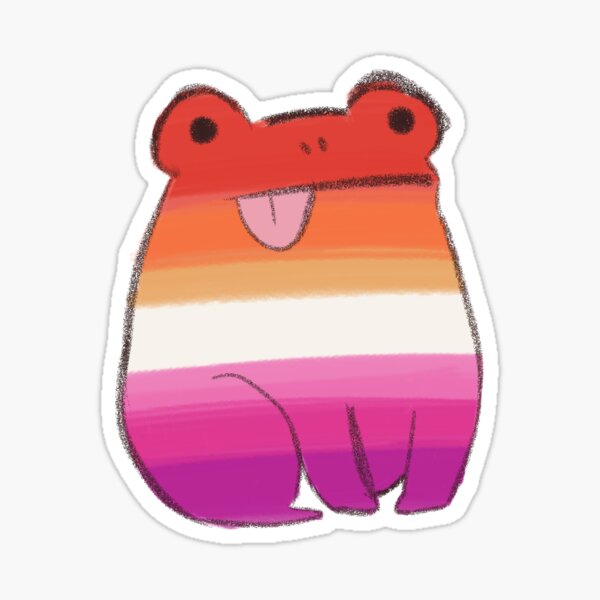 Item preview, lesbian froggy designed and sold by gummifr0g.
