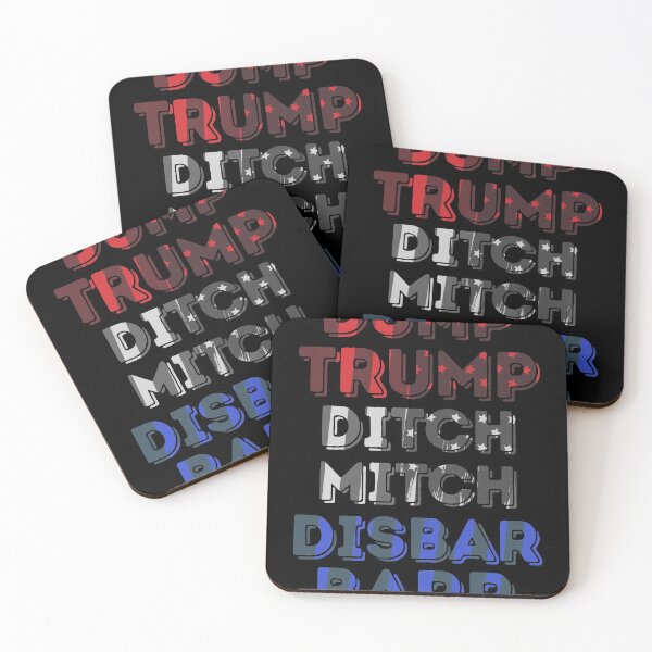 Item preview, Dump Trump Ditch Mitch Disbar Barr  designed and sold by BeYourOwnHero.