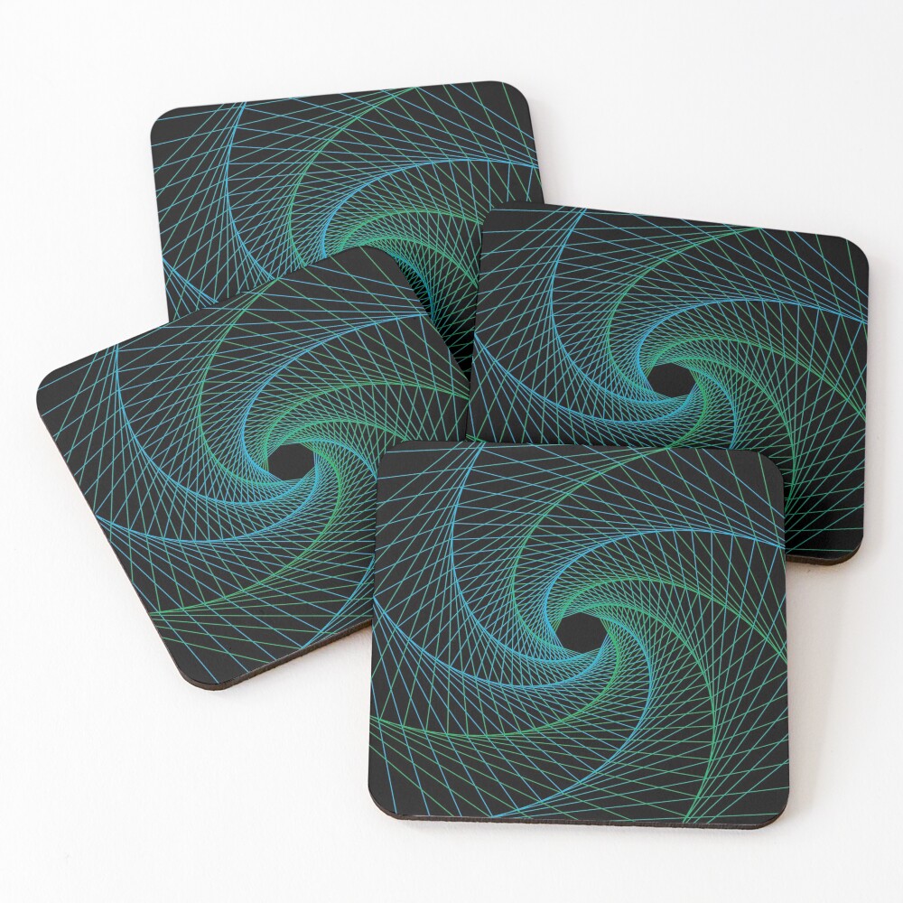 Item preview, Coasters (Set of 4) designed and sold by LinOnFire.