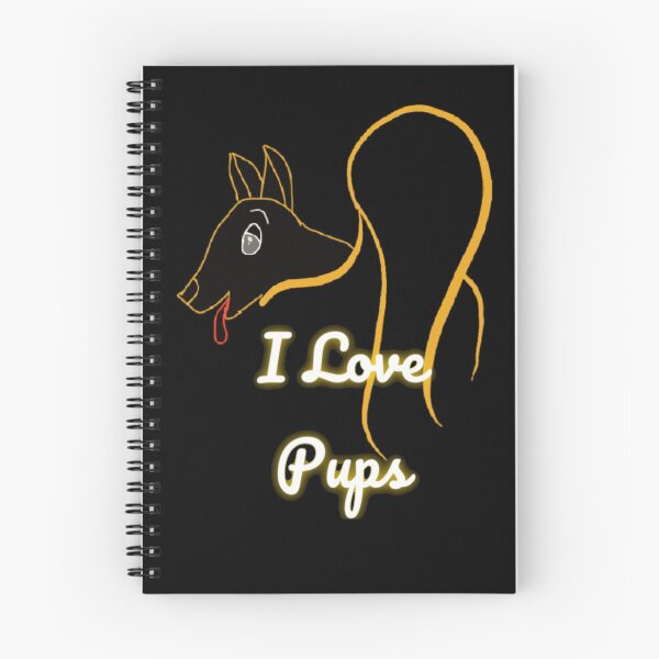 Item preview, I love pups (puppy, dogs)  designed and sold by Sujitmone.