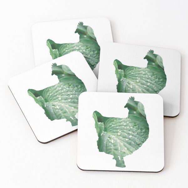 Item preview, Hosta Chicken Silhouette designed and sold by ARowanHomestead.