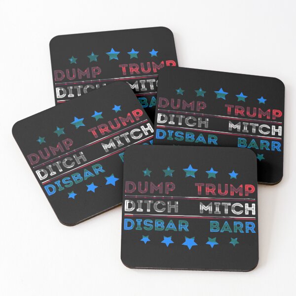 Item preview,  Dump Trump Ditch Mitch Disbar Barr  designed and sold by BeYourOwnHero.