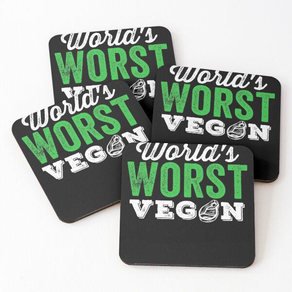 Item preview, World's Worst Vegan Funny Carnivore Meat Eater designed and sold by inkedtee.